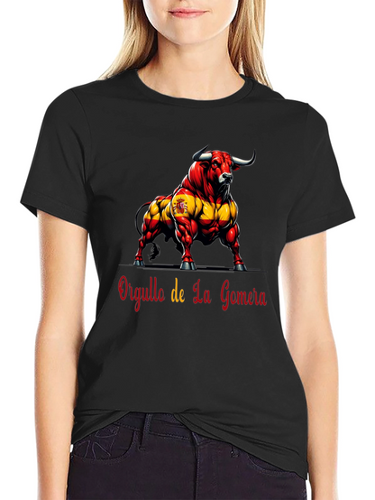 Orgullo de La Gomera Bull Graphic T-Shirt