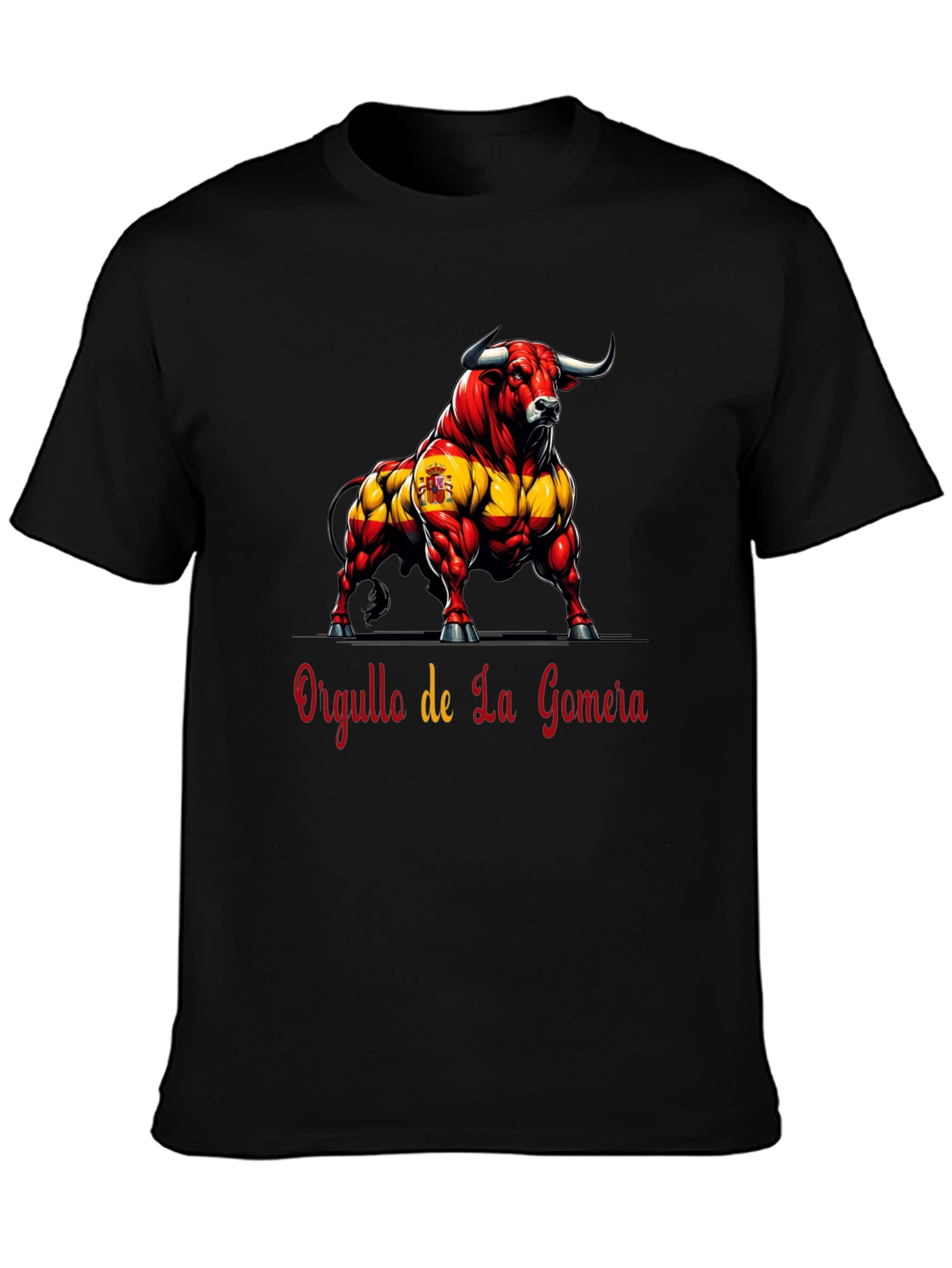 Orgullo de La Gomera Bull Graphic T-Shirt