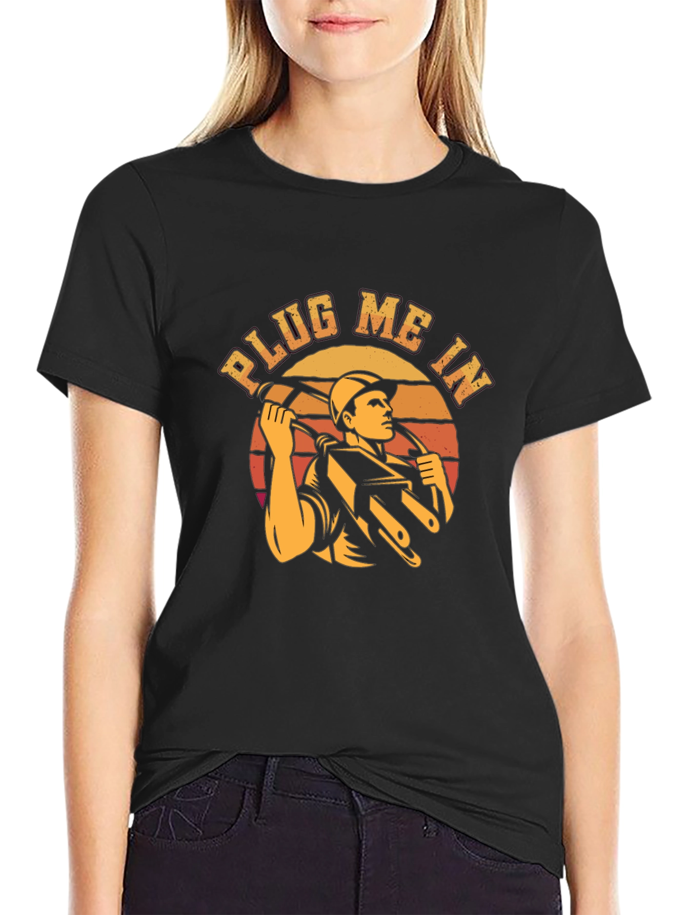 Plug Me In Electrician T-Shirt