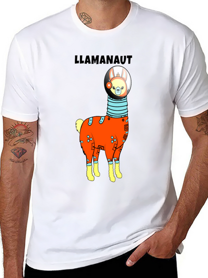 Llamanaut T-Shirt - Space Llama Design