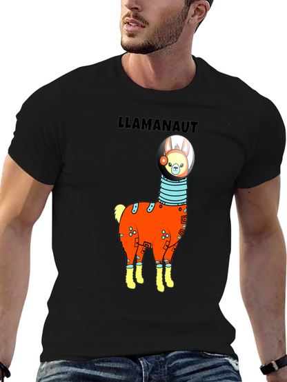 Llamanaut T-Shirt - Space Llama Design