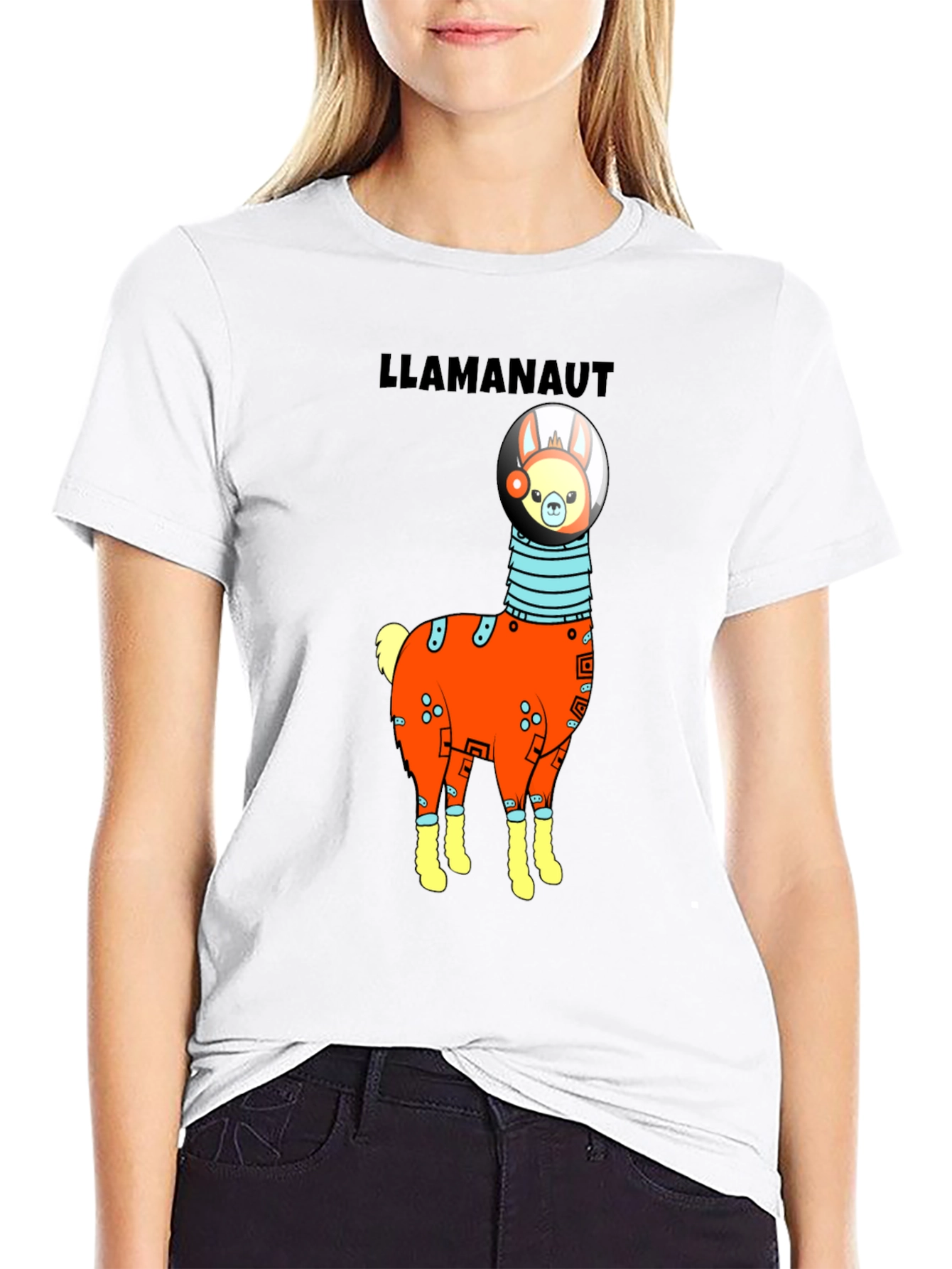 Llamanaut T-Shirt - Space Llama Design