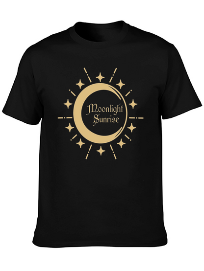 Moonlight Sunrise Graphic Tee - Stylish & Comfortable