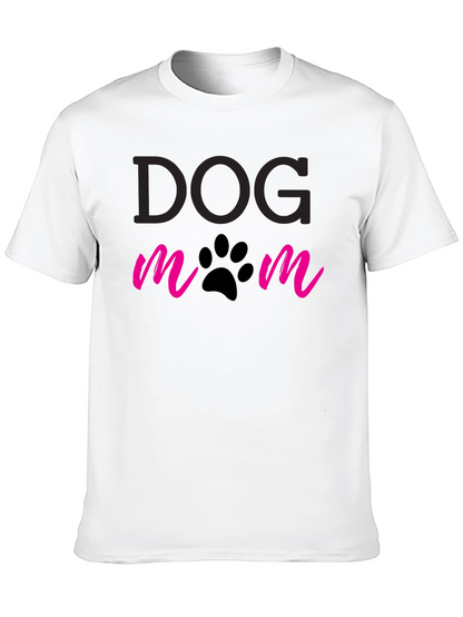Dog Mom Graphic T-Shirt