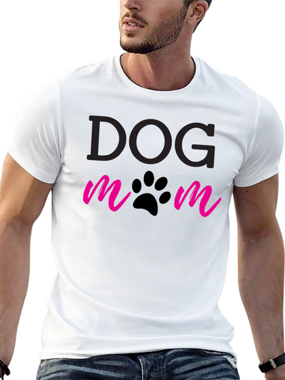 Dog Mom Graphic T-Shirt