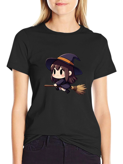 Cute Witch T-Shirt - Black