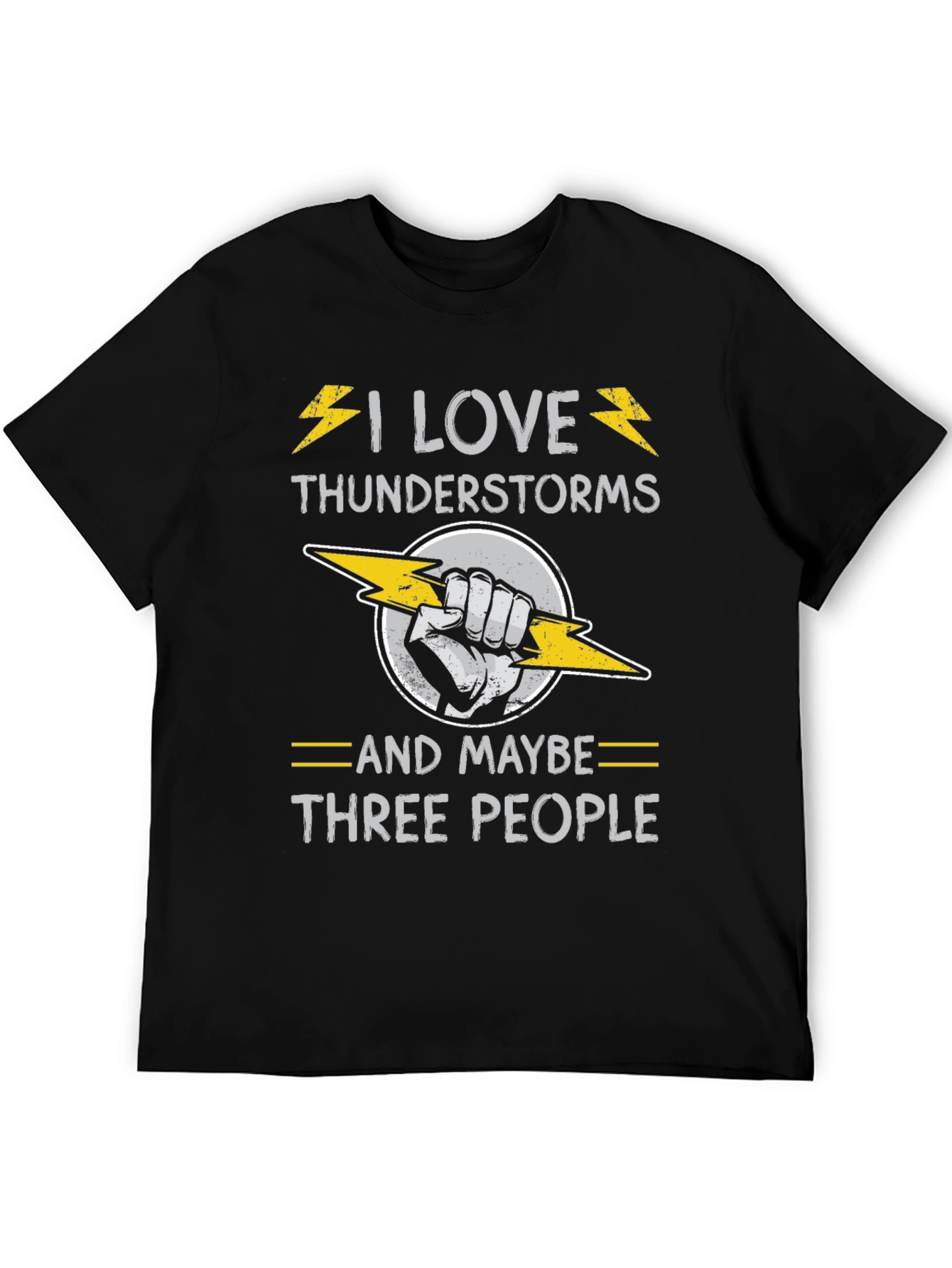 I Love Thunderstorms T-Shirt Funny Graphic Tee