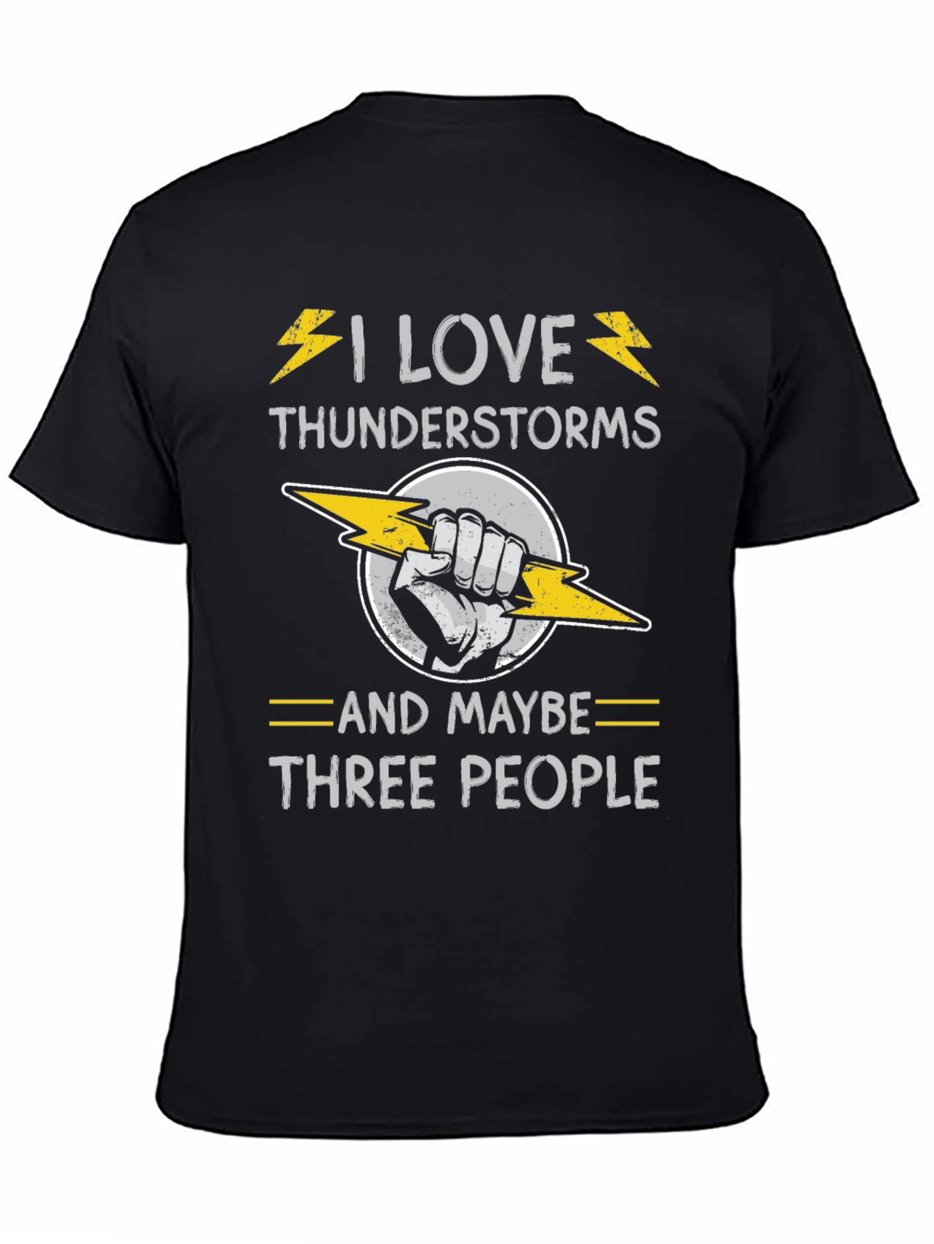 I Love Thunderstorms T-Shirt Funny Graphic Tee