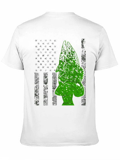 American Flag Bass Fishing Graphic Tee