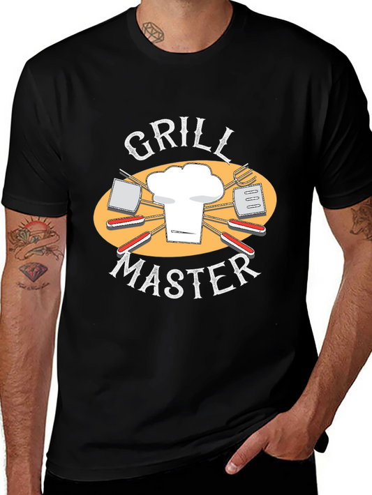 Grill Master T-Shirt BBQ Cooking Chef Gift
