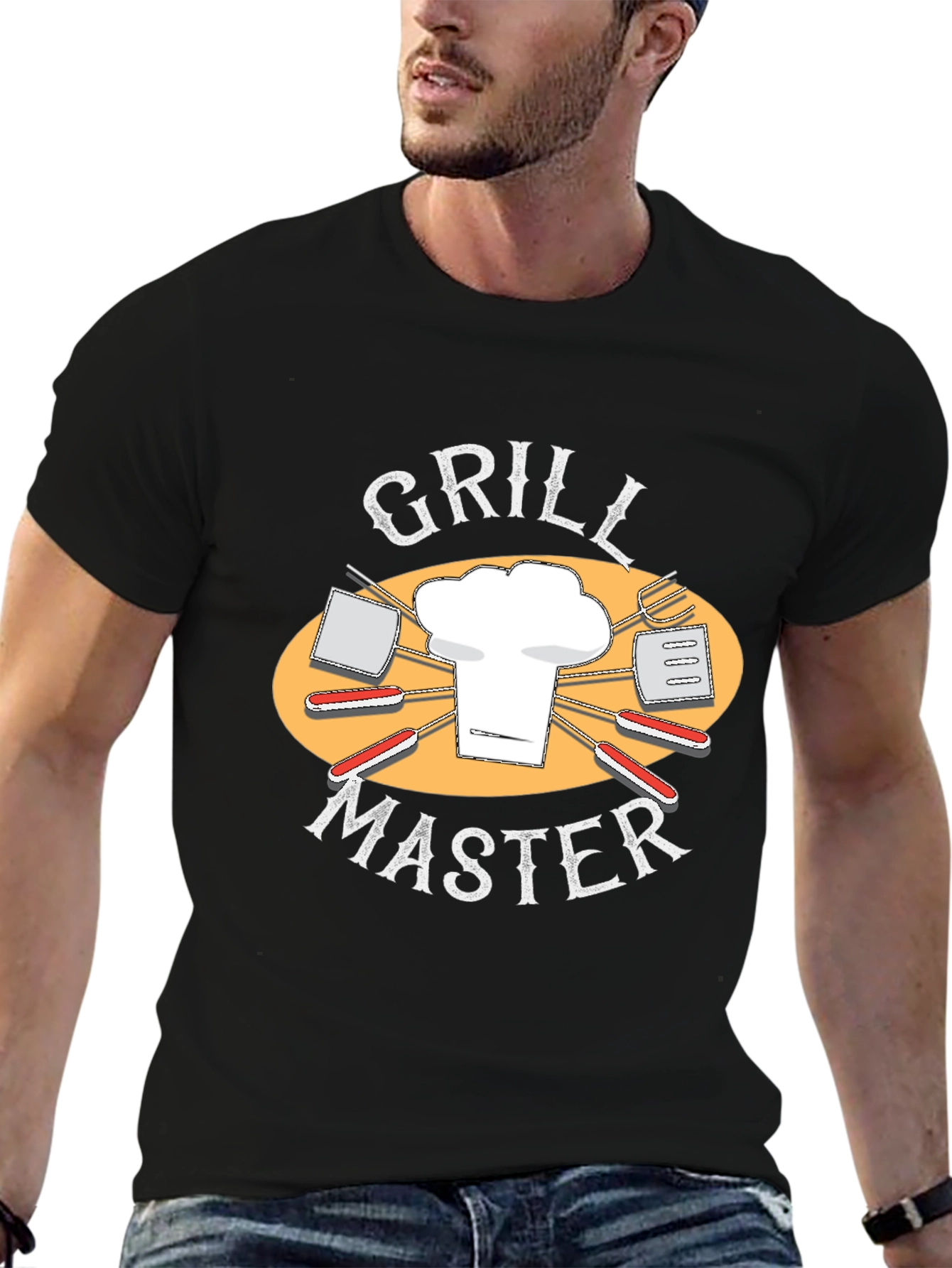 Grill Master T-Shirt BBQ Cooking Chef Gift