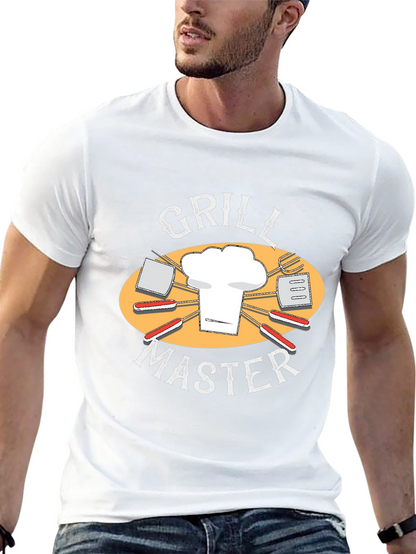 Grill Master T-Shirt BBQ Cooking Chef Gift