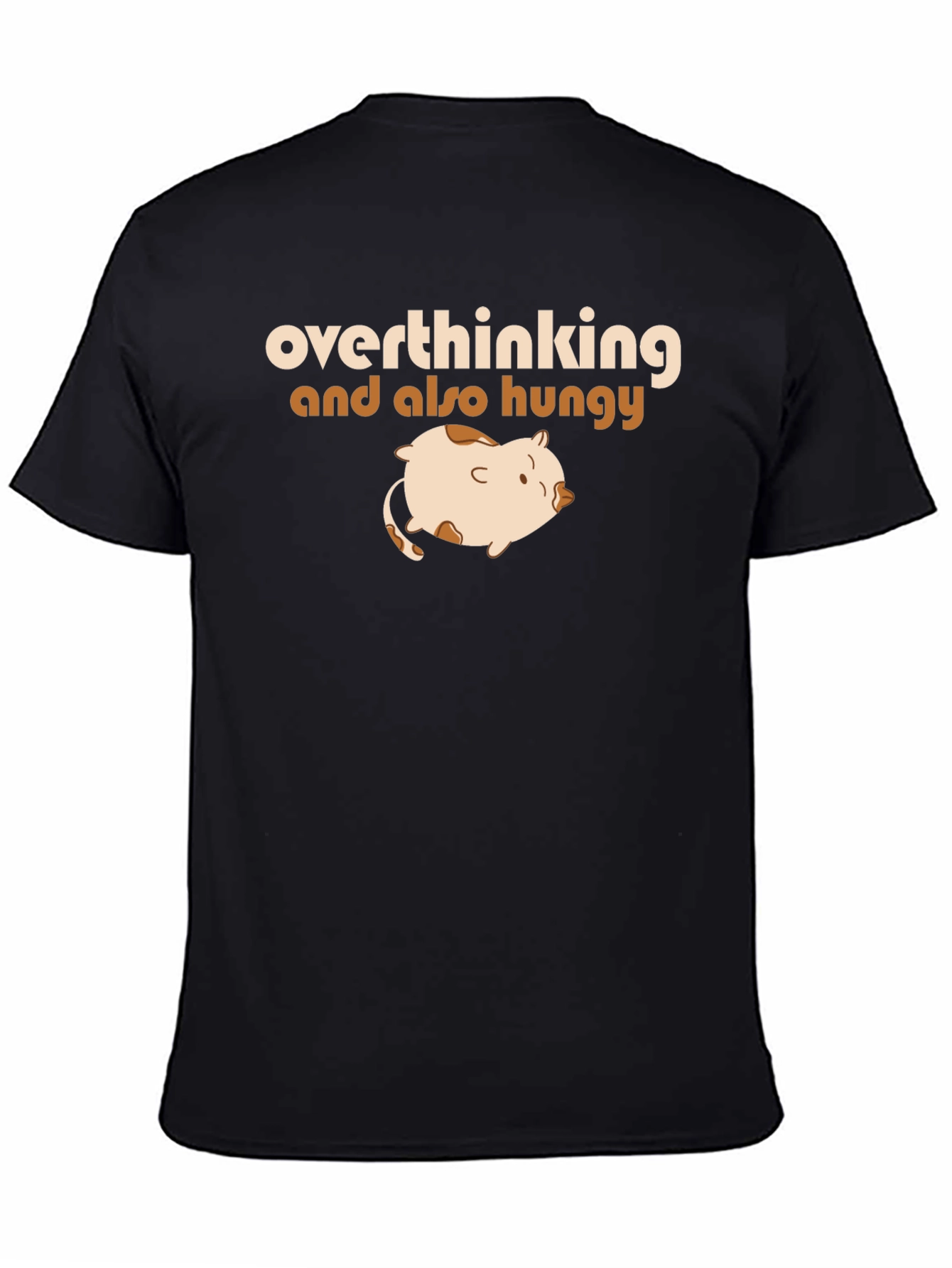 Overthinking & Hungry T-Shirt - Funny Graphic Tee