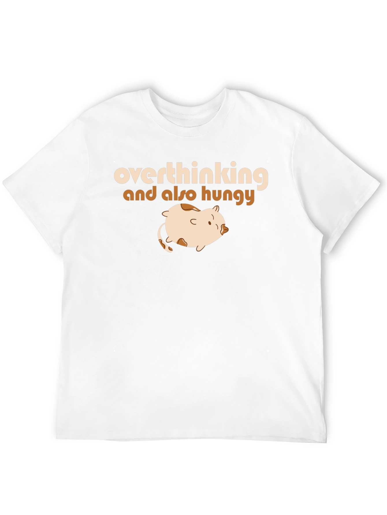 Overthinking & Hungry T-Shirt - Funny Graphic Tee