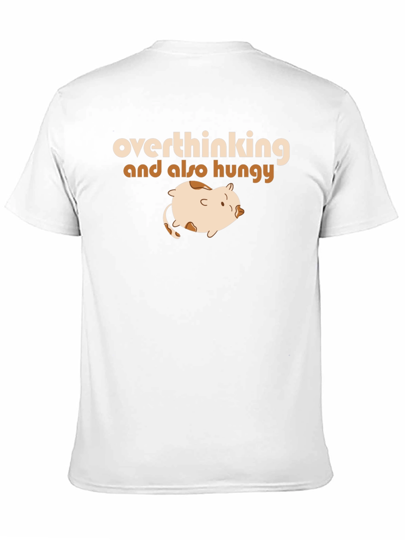 Overthinking & Hungry T-Shirt - Funny Graphic Tee