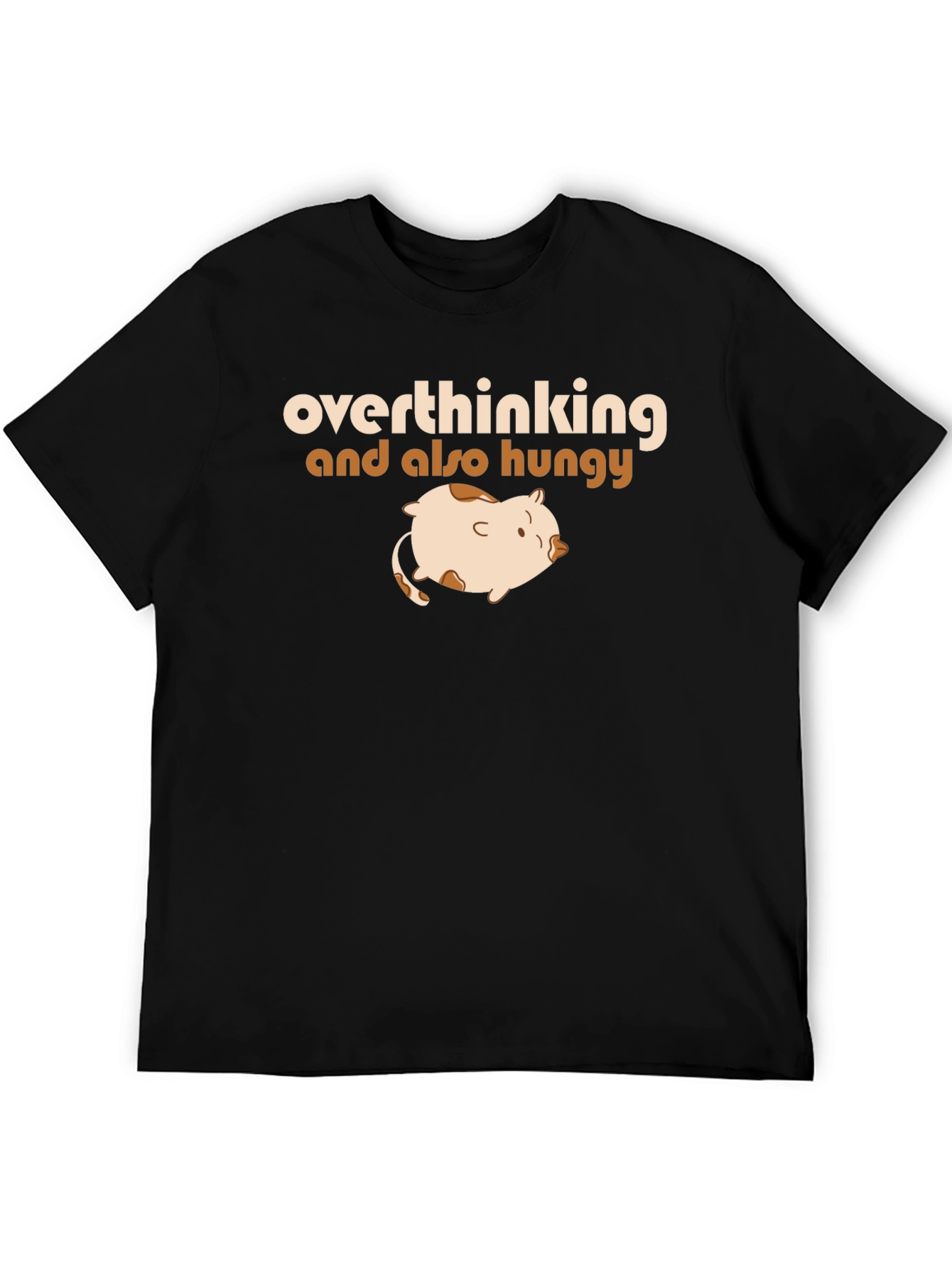 Overthinking & Hungry T-Shirt - Funny Graphic Tee