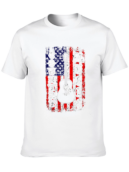 Country Music American Flag Graphic Tee