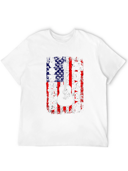 Country Music American Flag Graphic Tee