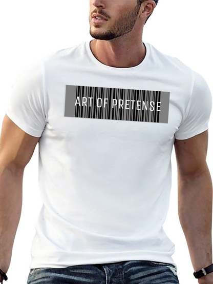 Art of Pretense Barcode Graphic T-Shirt