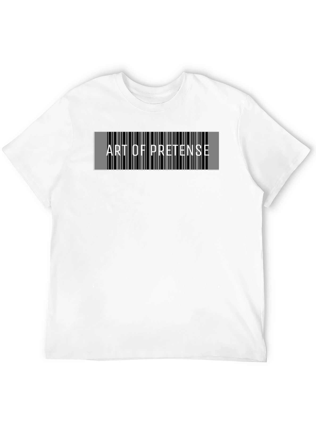 Art of Pretense Barcode Graphic T-Shirt