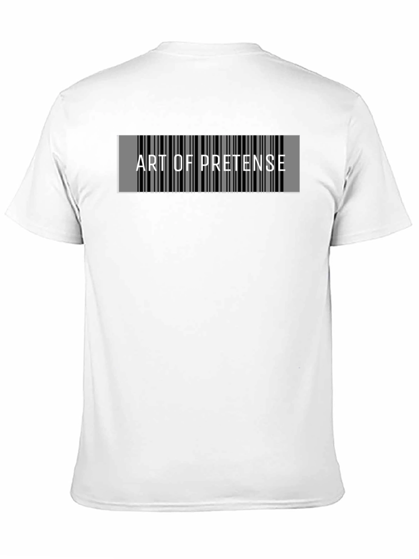 Art of Pretense Barcode Graphic T-Shirt
