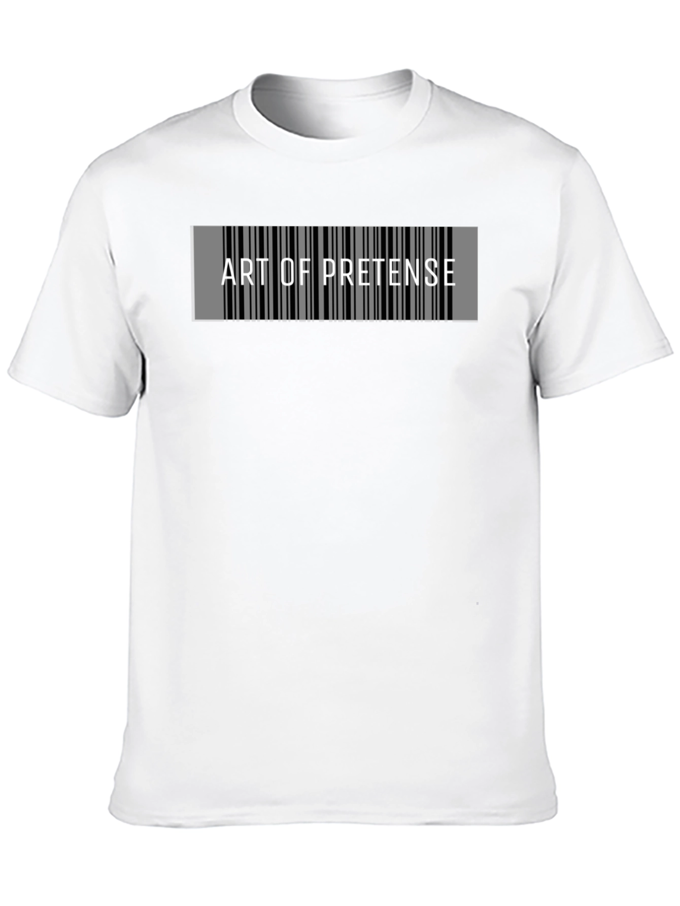 Art of Pretense Barcode Graphic T-Shirt