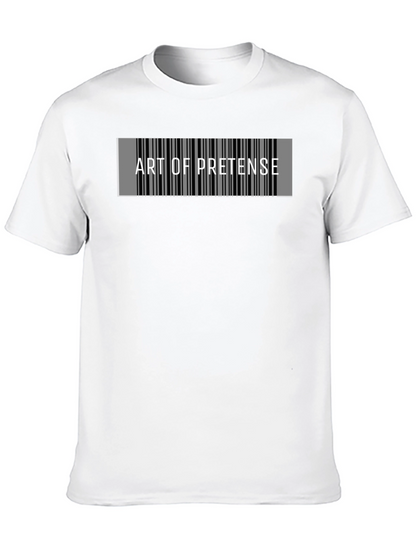 Art of Pretense Barcode Graphic T-Shirt