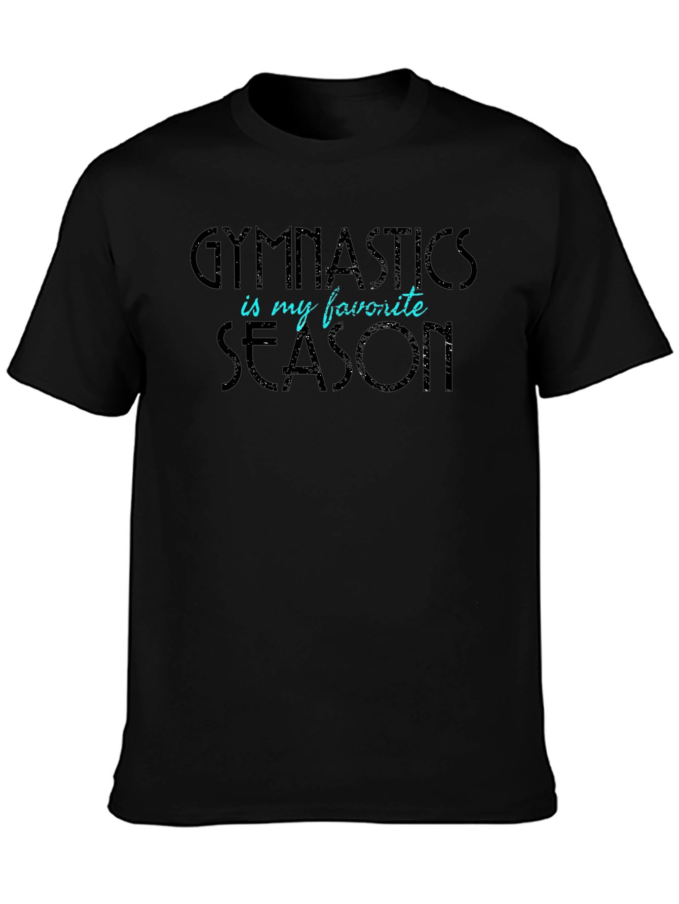 Gymnastics is My Favorite Season Graphic T-Shirt