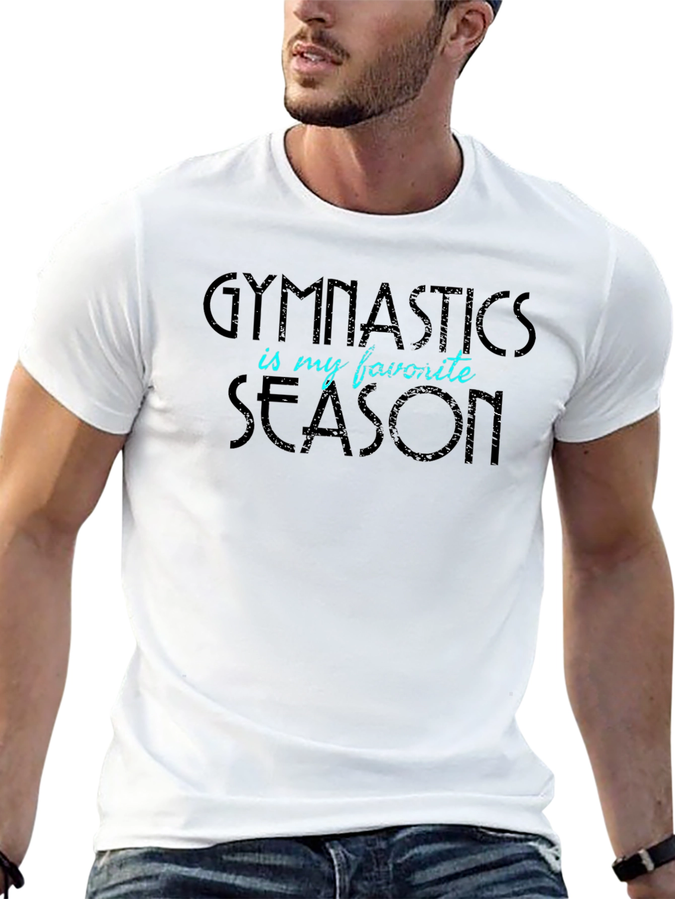Gymnastics is My Favorite Season Graphic T-Shirt