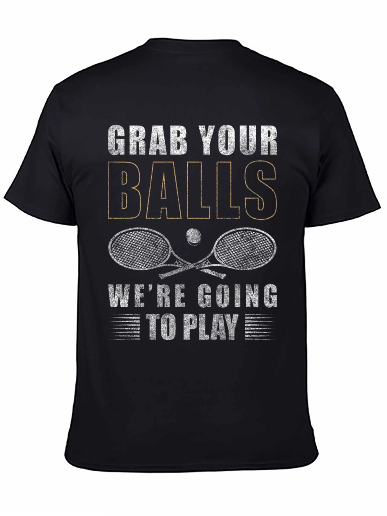 Grab Your Balls T-Shirt - Tennis Graphic Tee