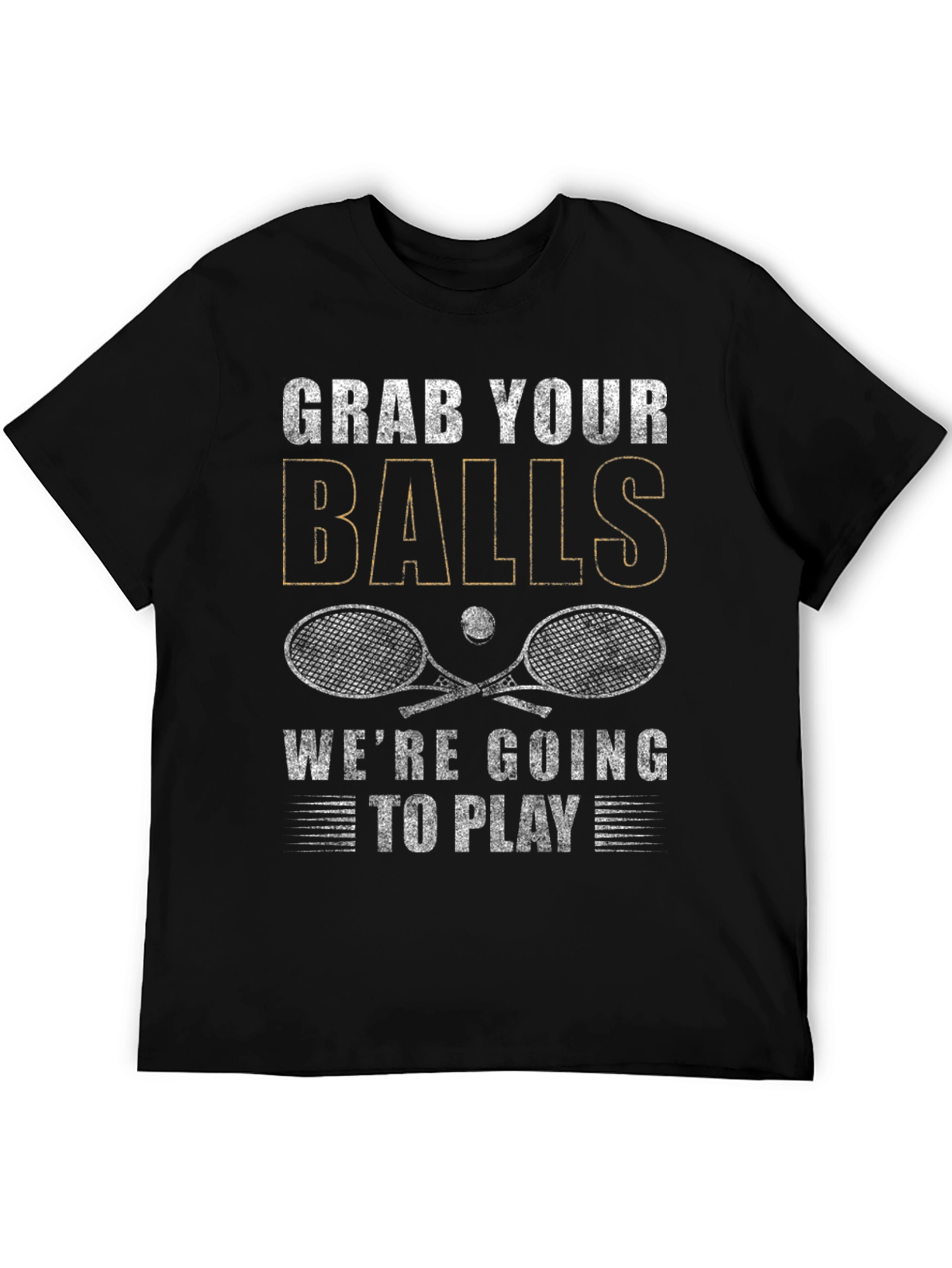 Grab Your Balls T-Shirt - Tennis Graphic Tee
