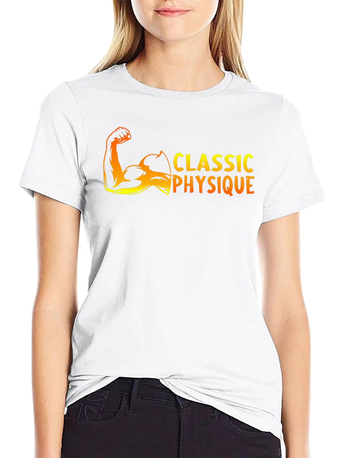 Classic Physique Graphic T-Shirt - Black