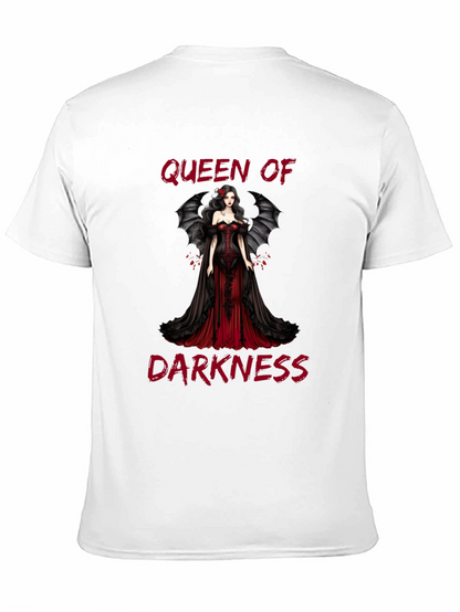 Queen of Darkness Graphic Tee - Gothic Fashion