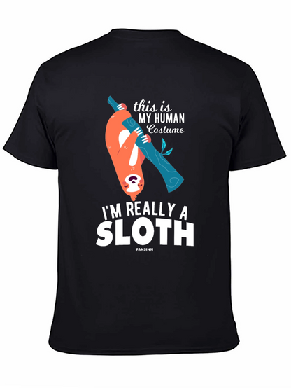 Funny Sloth Human Costume T-Shirt