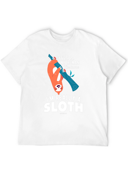 Funny Sloth Human Costume T-Shirt