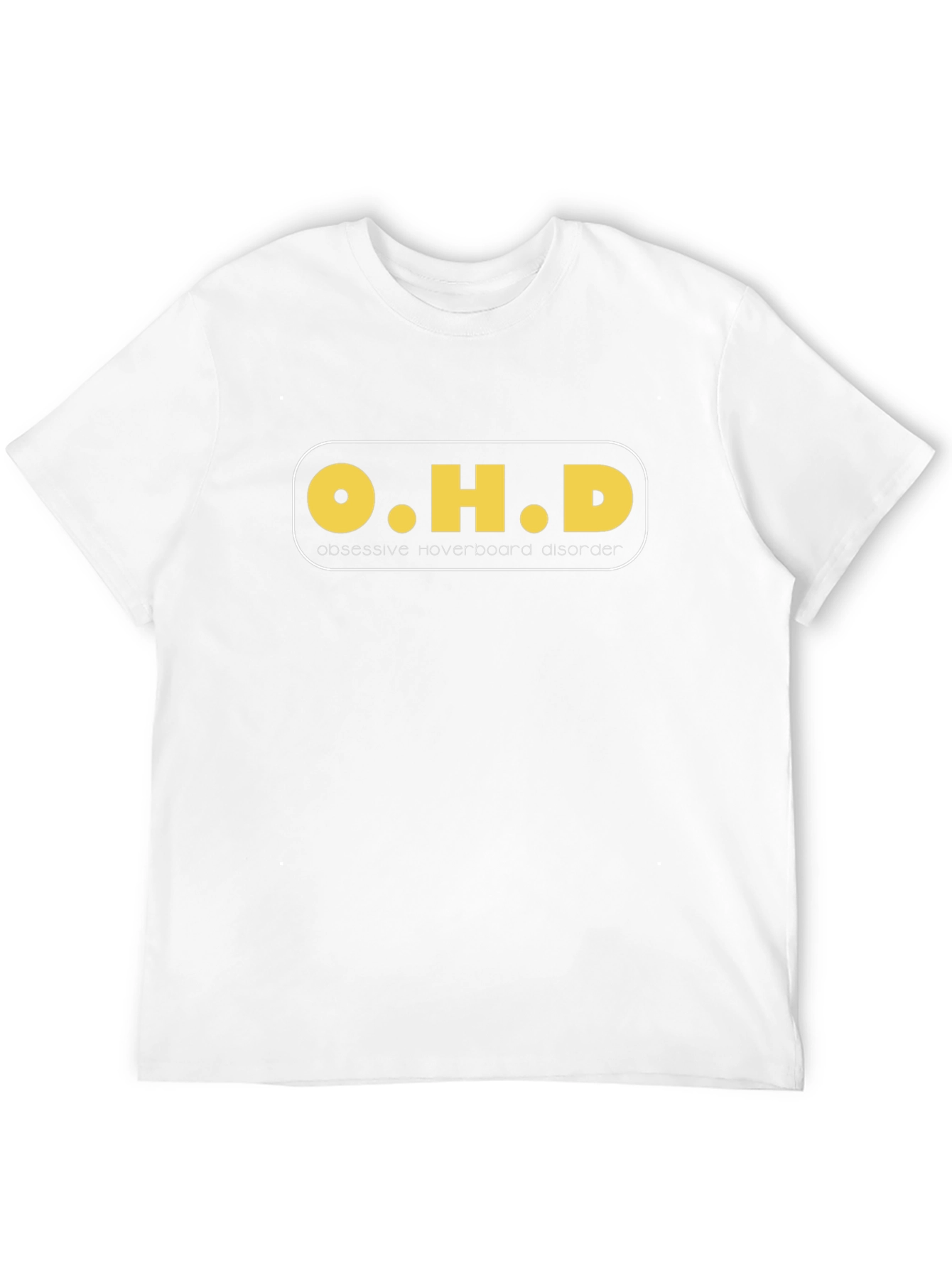 Obsessive Hoverboard Disorder Black T-Shirt