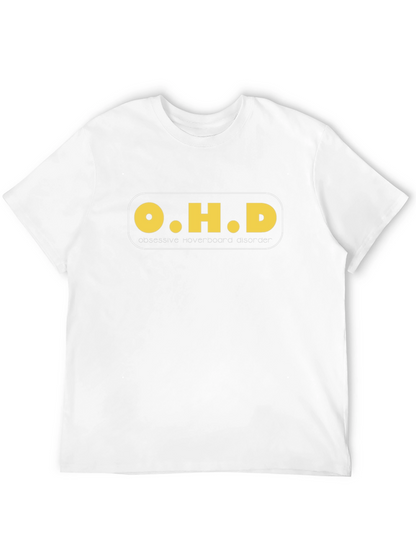 Obsessive Hoverboard Disorder Black T-Shirt