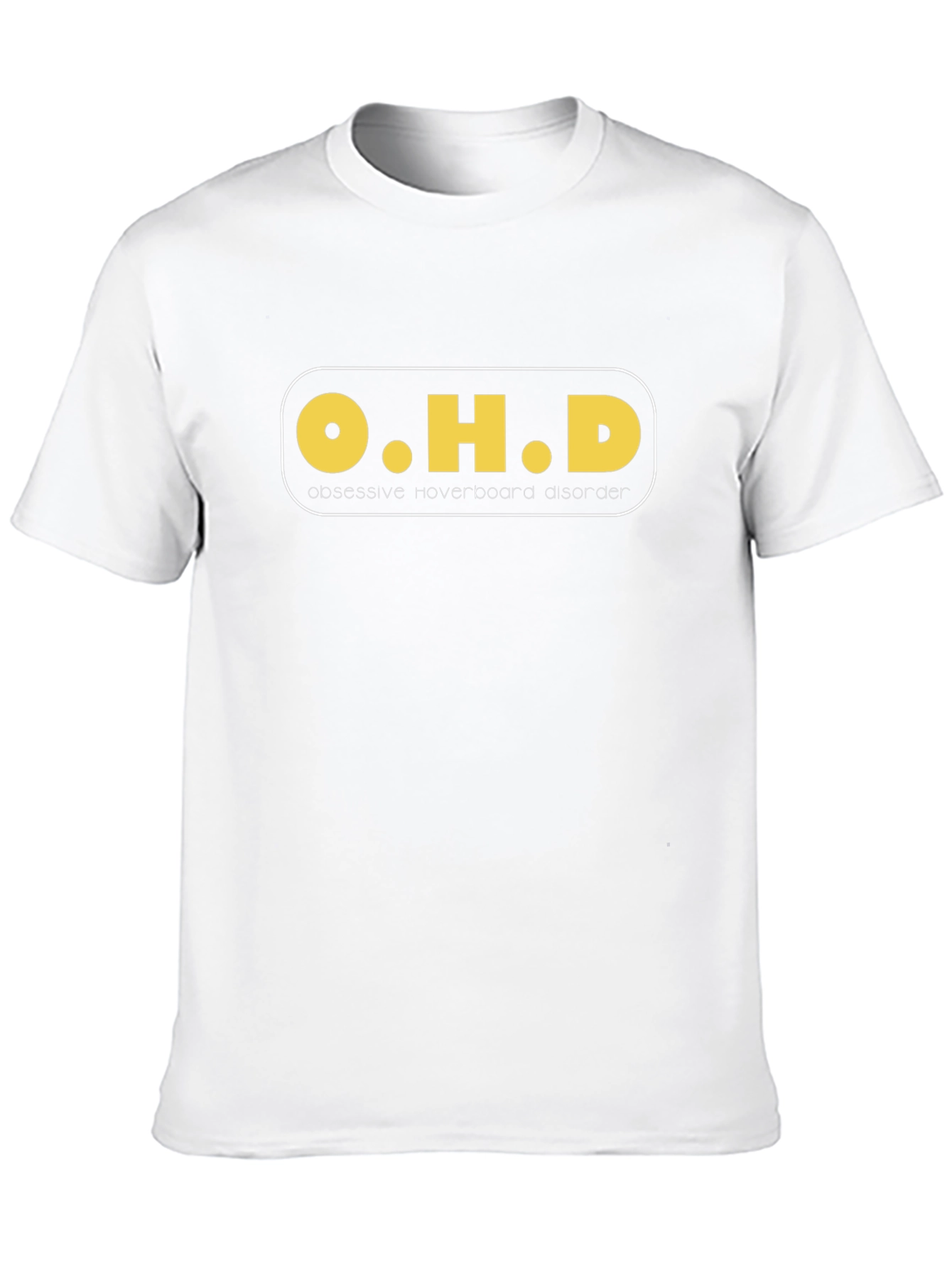 Obsessive Hoverboard Disorder Black T-Shirt