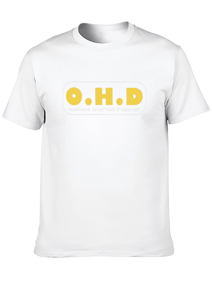 Obsessive Hoverboard Disorder Black T-Shirt