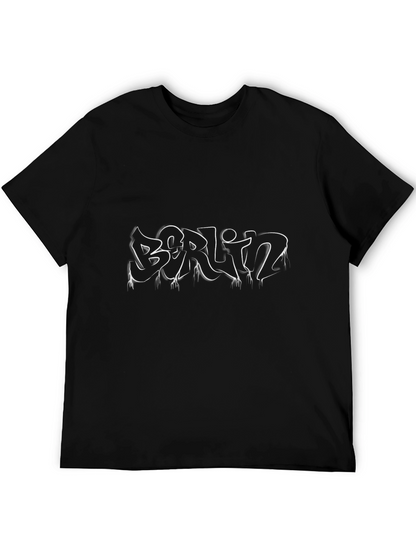Berlin Graphic Black T-Shirt - Urban Style