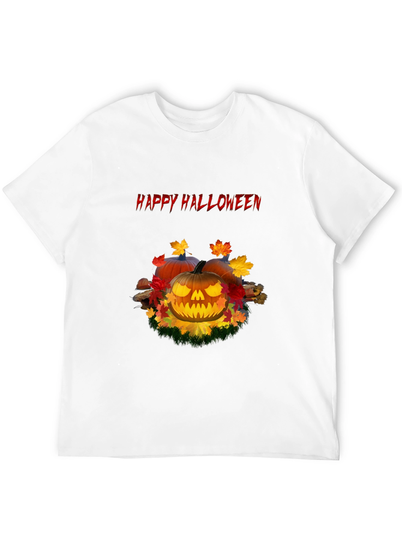 Happy Halloween Pumpkin Graphic T-Shirt