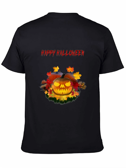 Happy Halloween Pumpkin Graphic T-Shirt