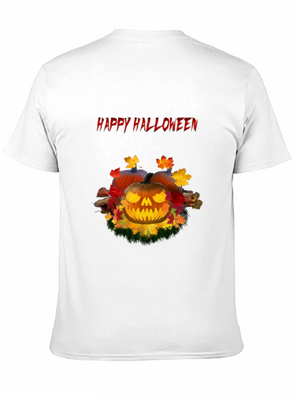 Happy Halloween Pumpkin Graphic T-Shirt