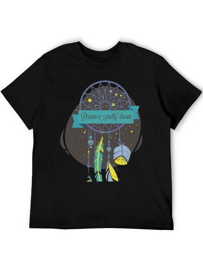 Dream a Pretty Dream T-Shirt - Black Cotton Tee