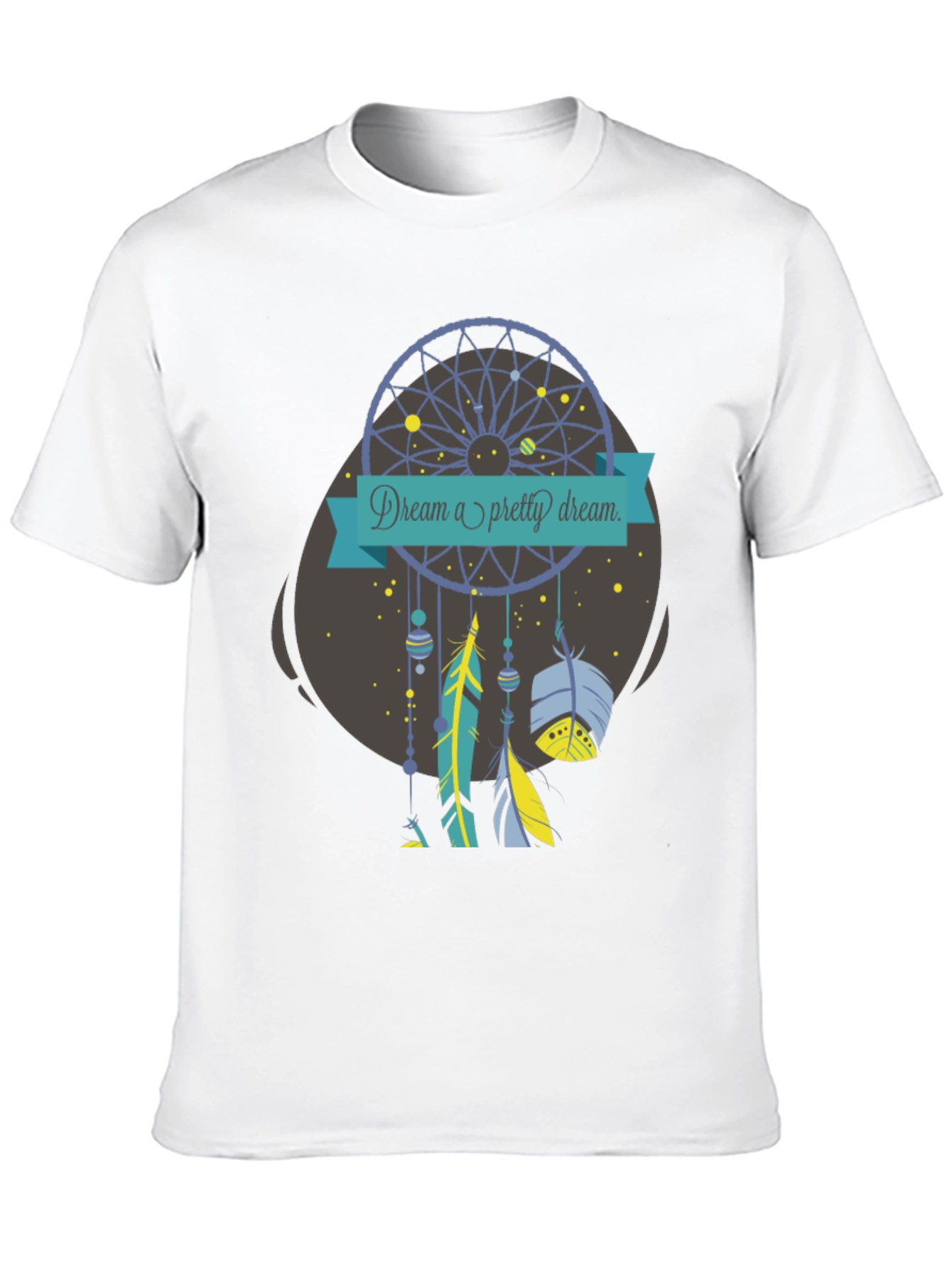 Dream a Pretty Dream T-Shirt - Black Cotton Tee