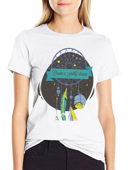 Dream a Pretty Dream T-Shirt - Black Cotton Tee