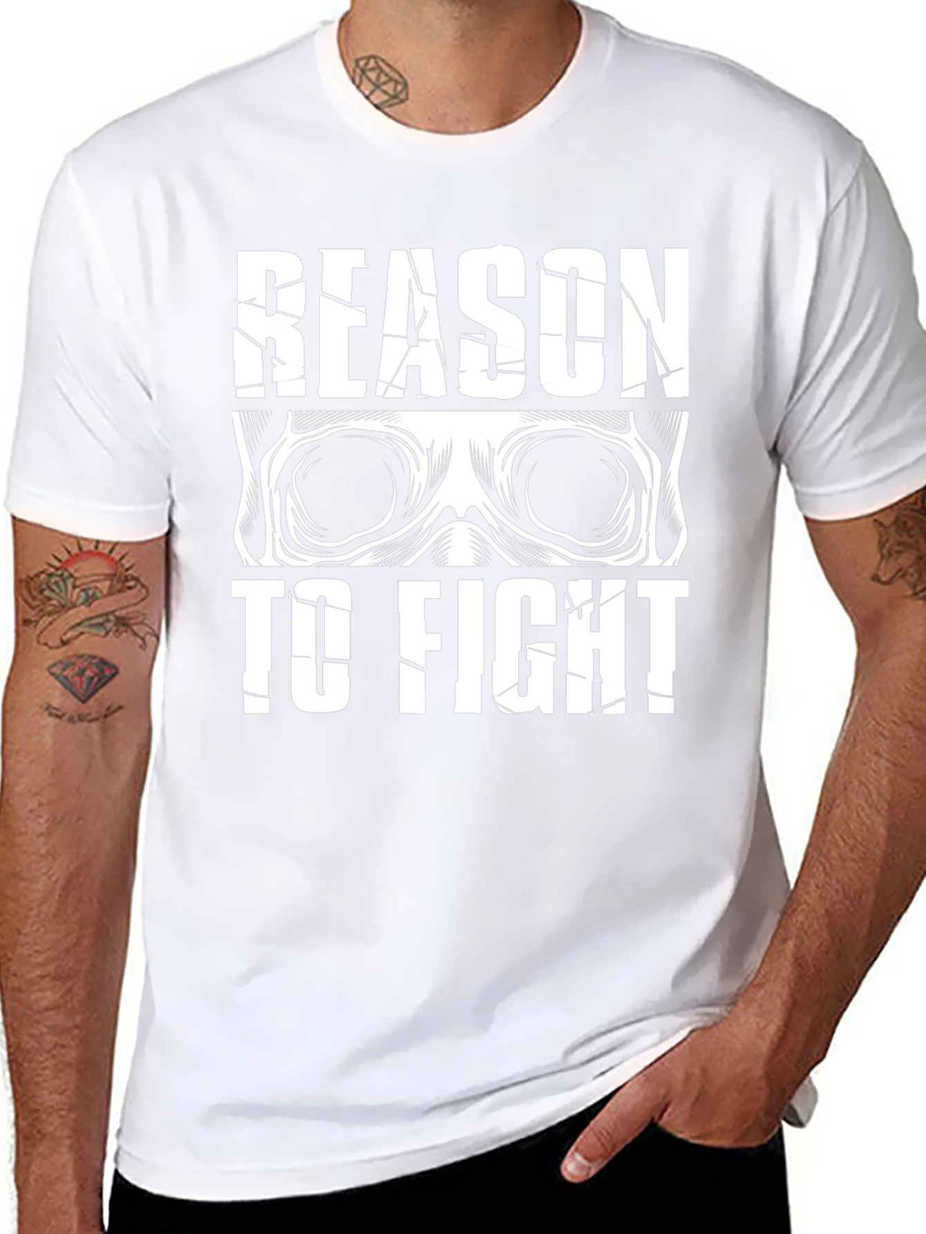 Reason To Fight Graphic T-Shirt