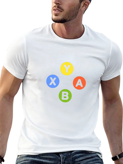 Xbox Controller Buttons T-Shirt - Gaming Tee