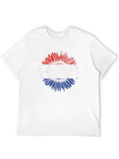 Dutch Flag Sunflower Graphic Tee