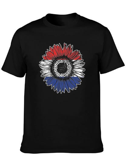 Dutch Flag Sunflower Graphic Tee